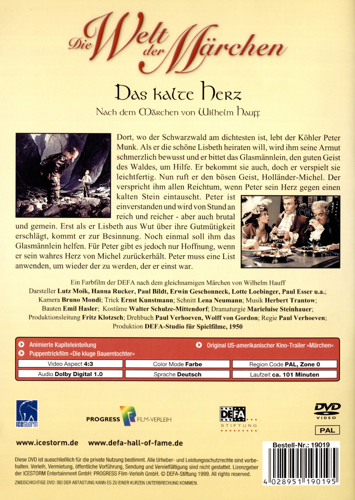 Das Kalte Herz Defa Filme De