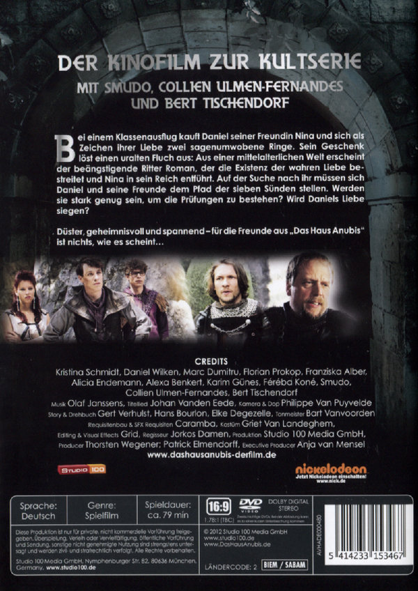 Das Haus Anubis Pfad Der 7 Sunden Filme De