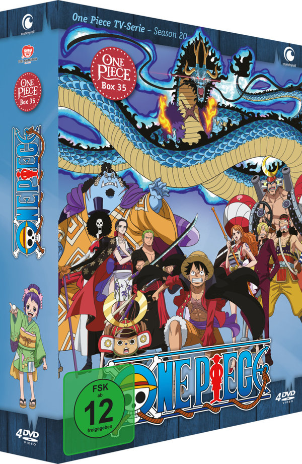 One Piece - TV-Serie - Box 35 (Episoden 1.001 - 1.025) (4 DVDs)
