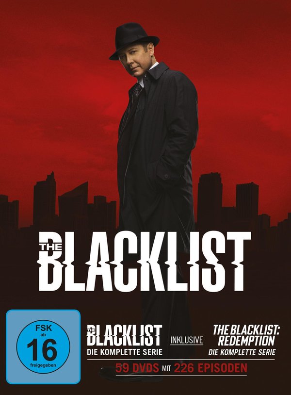 The Blacklist - Die komplette Serie  [59 DVDs]