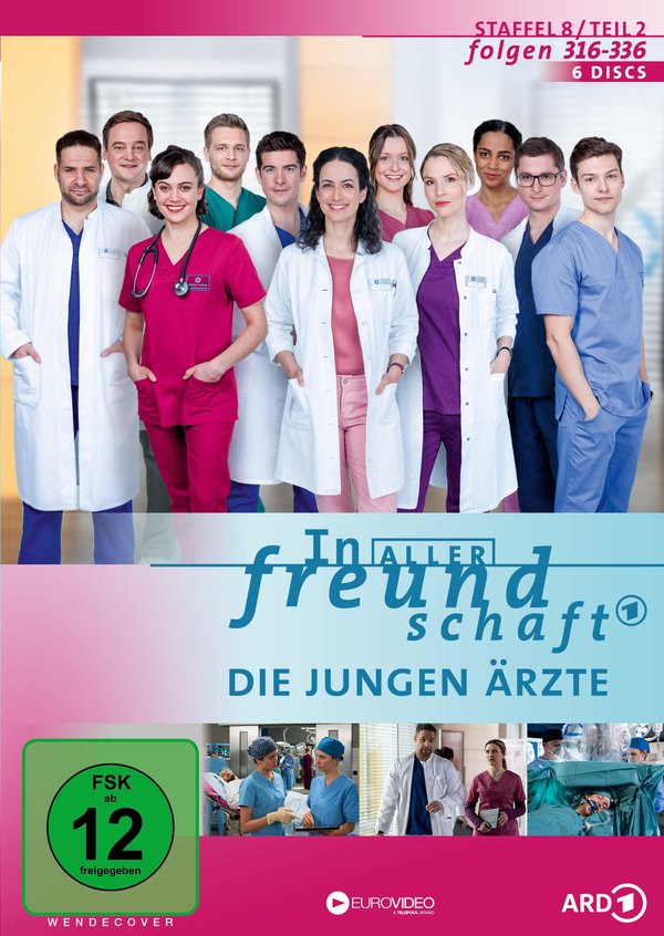 In aller Freundschaft - Die jungen Ärzte, Staffel 8, Teil 2 (Folgen 316-336)  [6 DVDs]