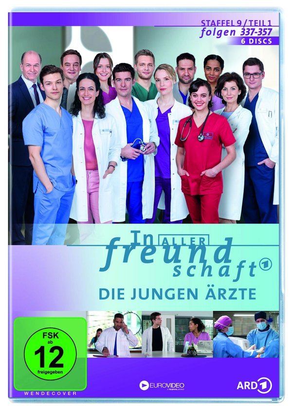 Die Jungen Ärzte, Staffel 9, Teil 1 (Folgen 337-357)  [6 DVDs]