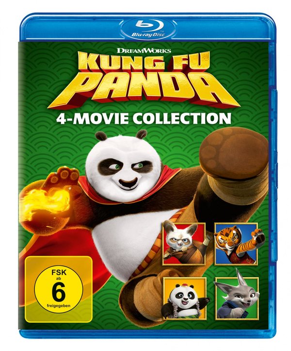 Kung Fu Panda - 1-4 Collection  [4 BRs]