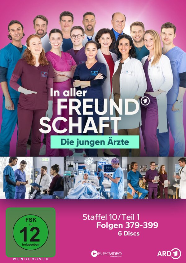 In aller Freundschaft - Die jungen Ärzte, Staffel 10, Teil 1 (Folgen 379-399)  [6 DVDs]
