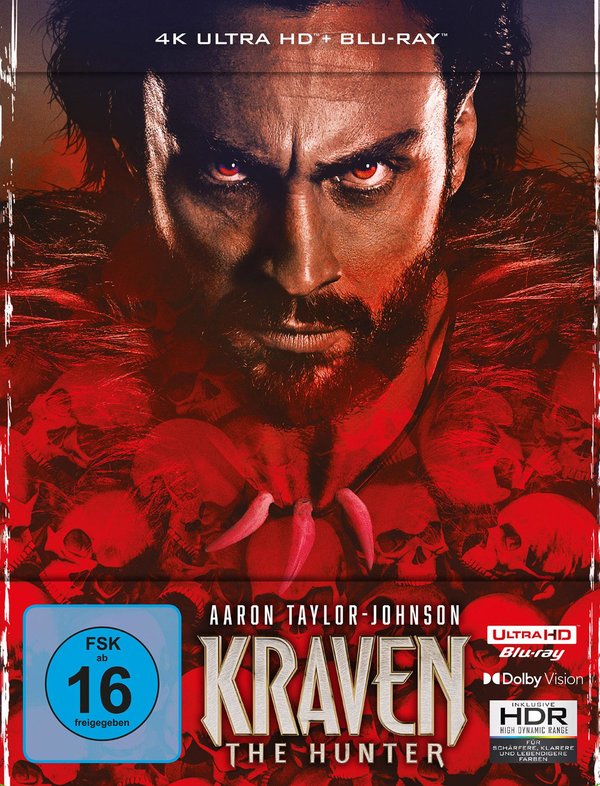 Kraven the Hunter - Limited Steelbook  (4K Ultra HD + Blu-ray)
